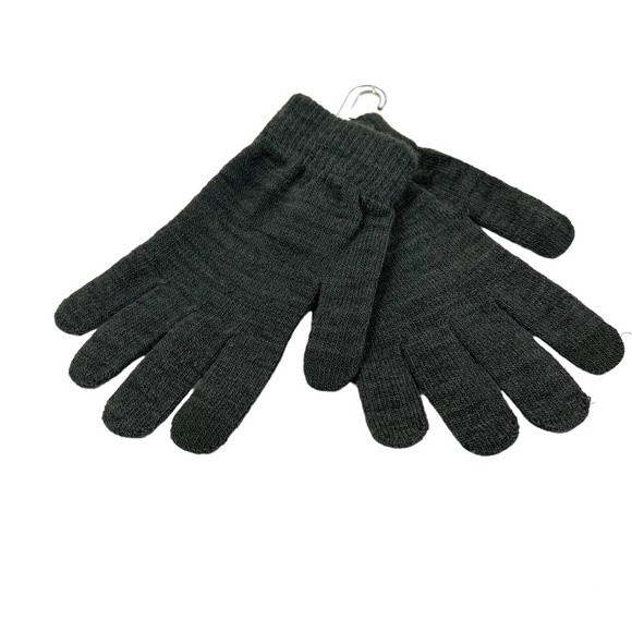 Wild Fable Gray Winter knit Gloves Touchscreen Compatible one size - Picture 1 of 9